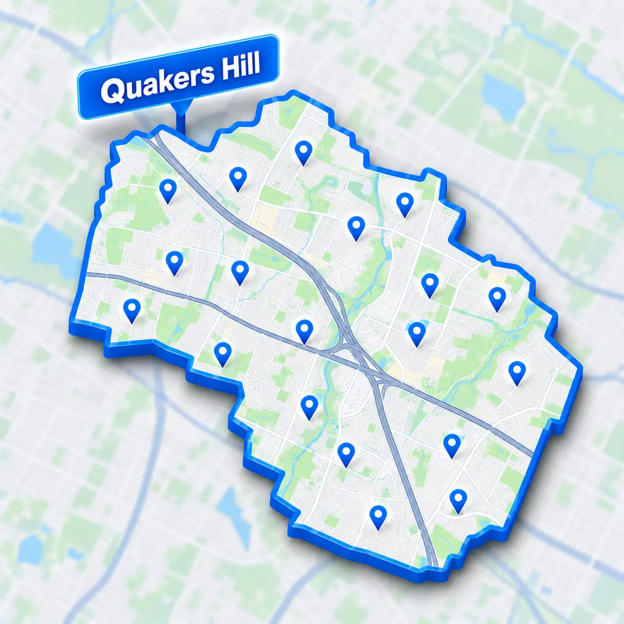 Home 15 Quakers Hill 3D Map Highlight